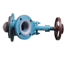 襯氟上展式放料閥 科德儀表